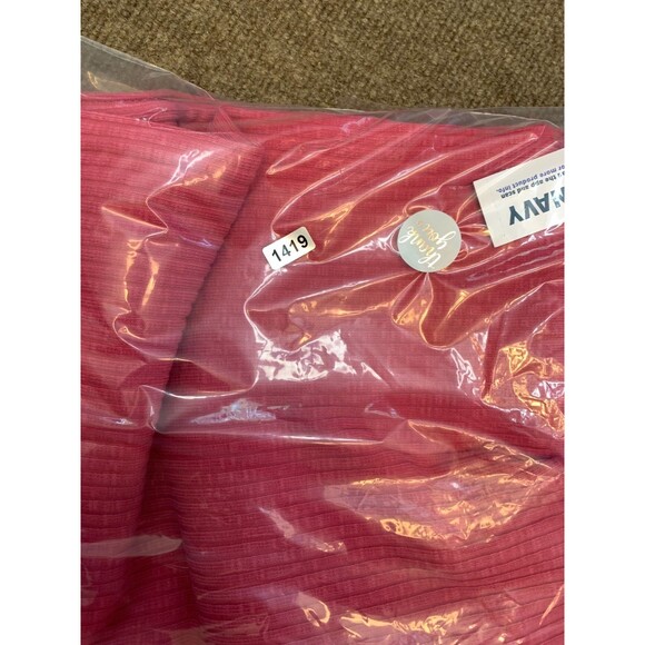 Old Navy Dress Womens XL Halter Midi Stretch Bodycon Sleeveless Pink Ribbed Knit - Picture 10 of 10